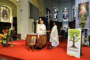 Eucharist celebration with Dean Dirk De Gendt and Fr Bosco