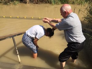 Blessing in the Jordan River